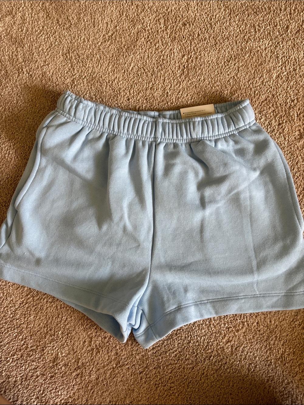 SO Light Blue Athletic Lounge Shorts